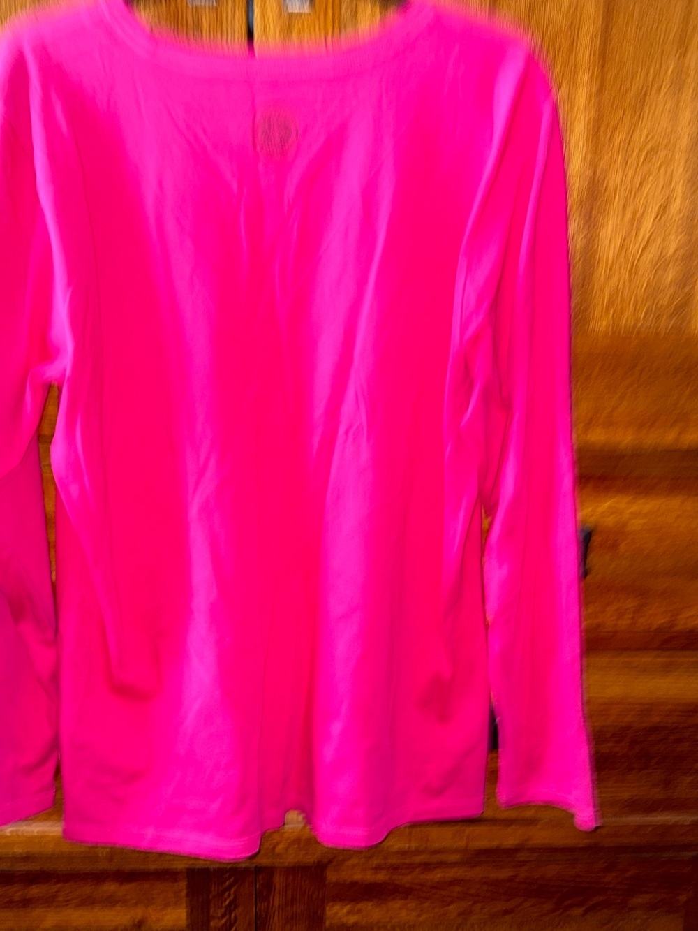 Life Is Good Hot Pink 'Dog Days' Long Sleeve Tee - Picture 3 of 6